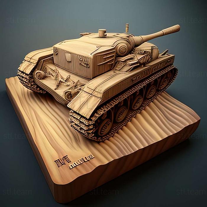 3D model World of Tanks Xbox 360 Edition game (STL)